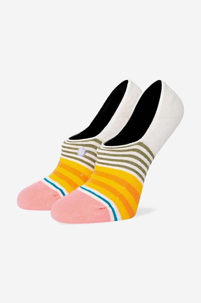 Stance socks Sunshine Stripe overprint pink W145C21SUN