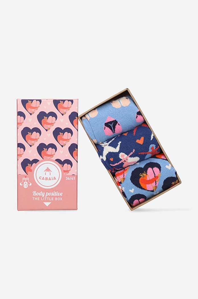 CABAIA Ponožky Cabaia BODY POSITIVE 3-pak viacfarebná SOKW22.X3.BODY.POSITIVE