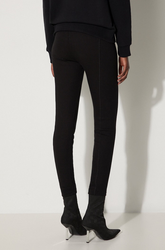 Odzież Alpha Industries legginsy bawełniane 136050.03 czarny