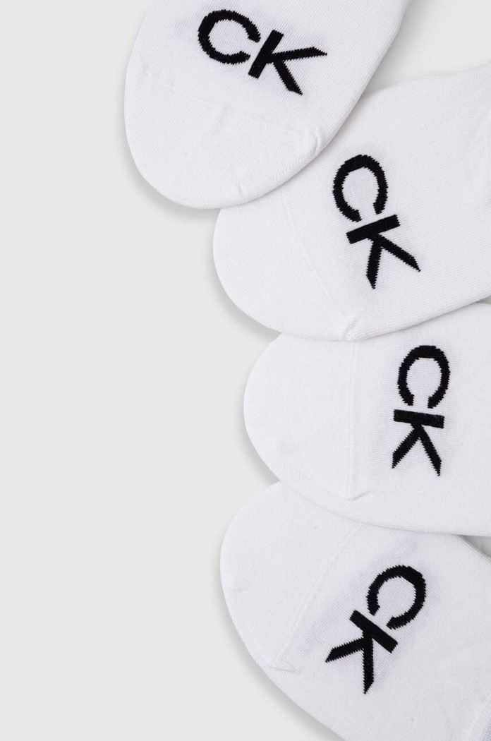 Calvin Klein skarpetki 4-pack 701220509.NOS biały AA00