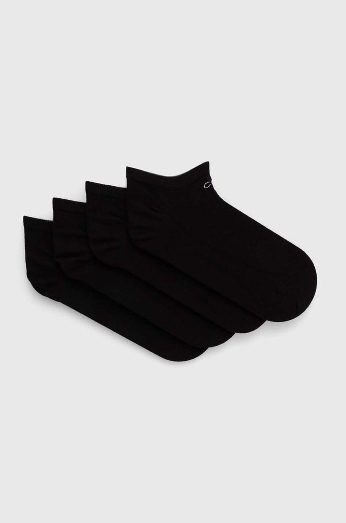 Calvin Klein skarpetki 4-pack skarpetki krótkie czarny 701220513.NOS