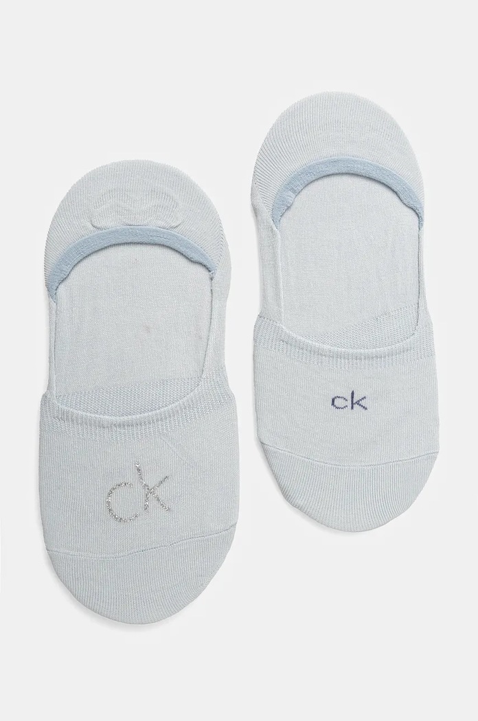 Calvin Klein skarpetki 2-pack skarpetki krótkie niebieski 701228800.NOS