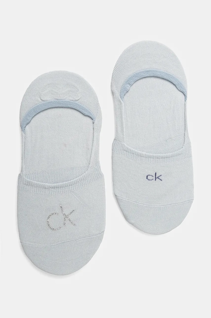 Calvin Klein skarpetki 2-pack skarpetki krótkie niebieski 701228800.NOS
