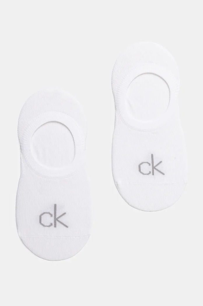 Calvin Klein sosete 2-pack sosete scurte alb 701228801.NOS