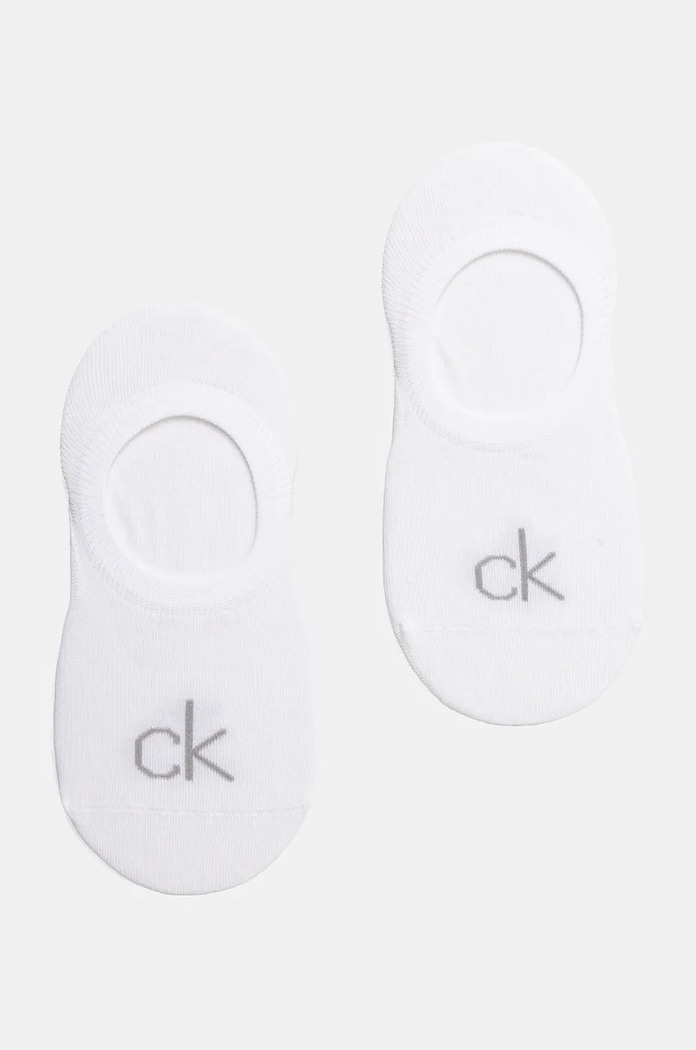 Calvin Klein sosete 2-pack sosete scurte alb 701228801.NOS
