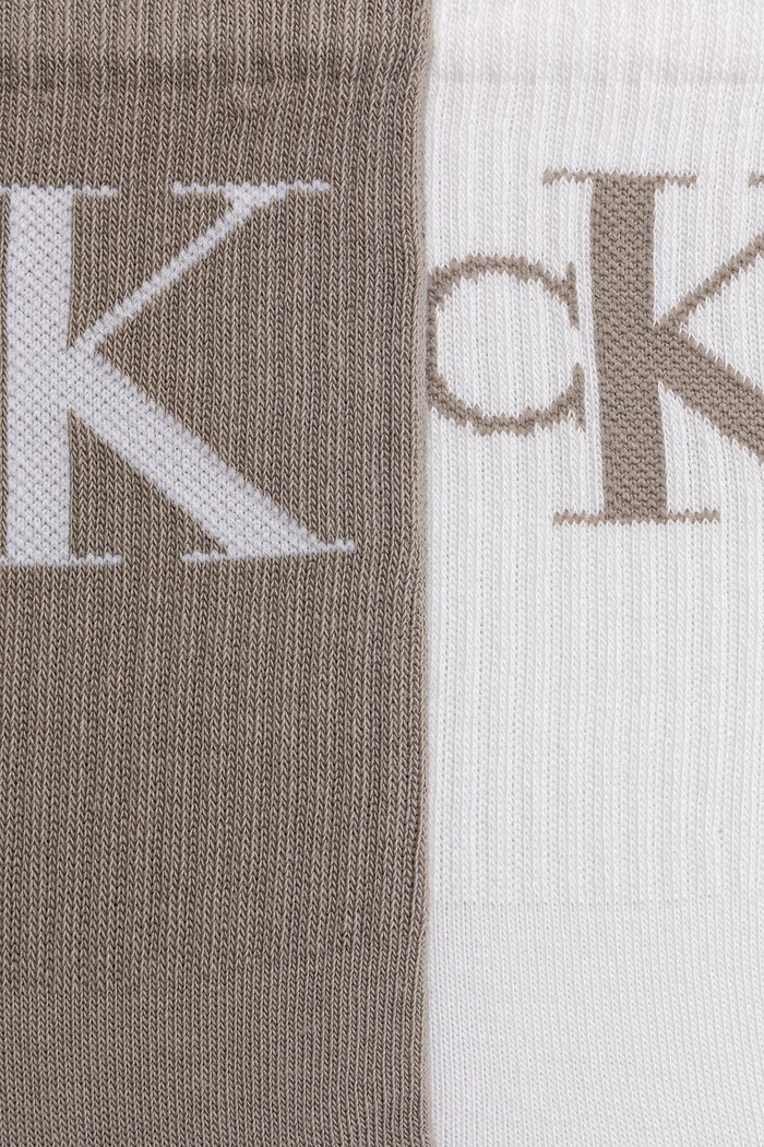 Calvin Klein Jeans Skarpety damskie z bawełną 2-pack 701228811.NOS biały AA00
