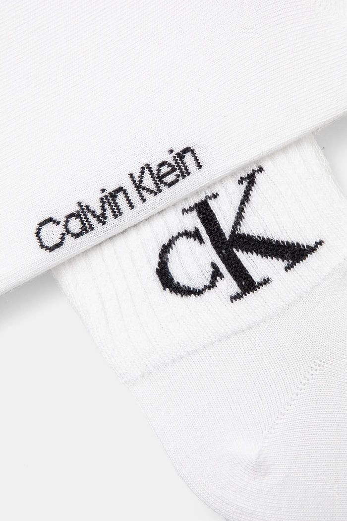 Calvin Klein Jeans női zokni pamuttal 2-es csomag 701228813.NOS fehér AA00