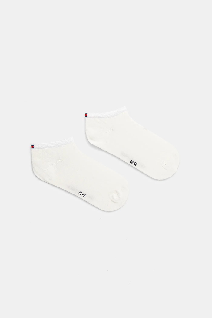 Tommy Hilfiger κάλτσες γυναικείες 2-pack κοντές κάλτσες λευκό 343024001.NOS