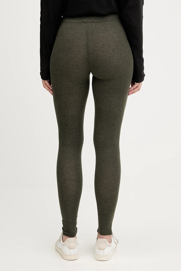 Odzież American Vintage legginsy YPA04B zielony