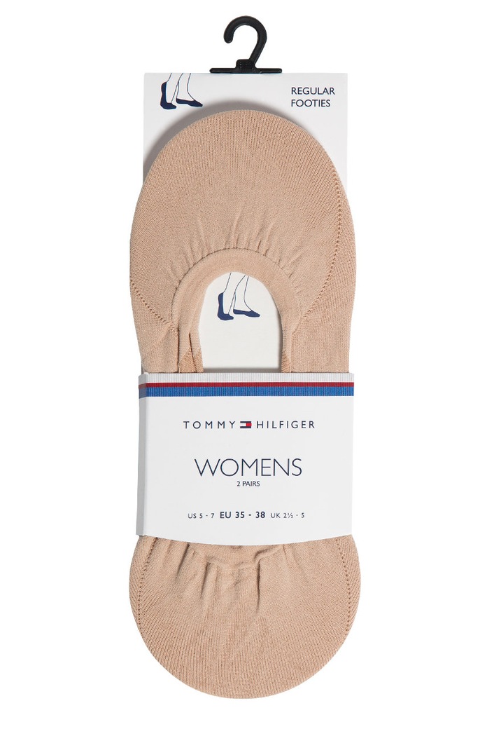 Tommy Hilfiger - Κάλτσες Regular Step (2-pack) κοντές κάλτσες μπεζ 353007001