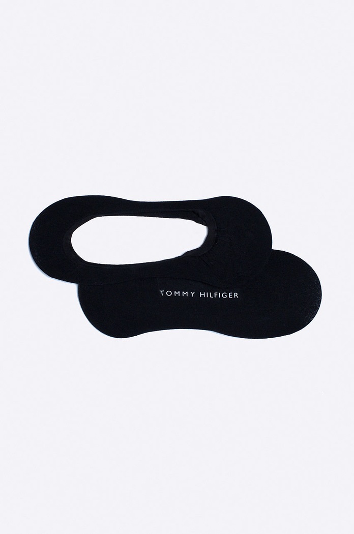 Tommy Hilfiger - Ponožky Ballerina Step (2-pack) krátké ponožky černá 353006001