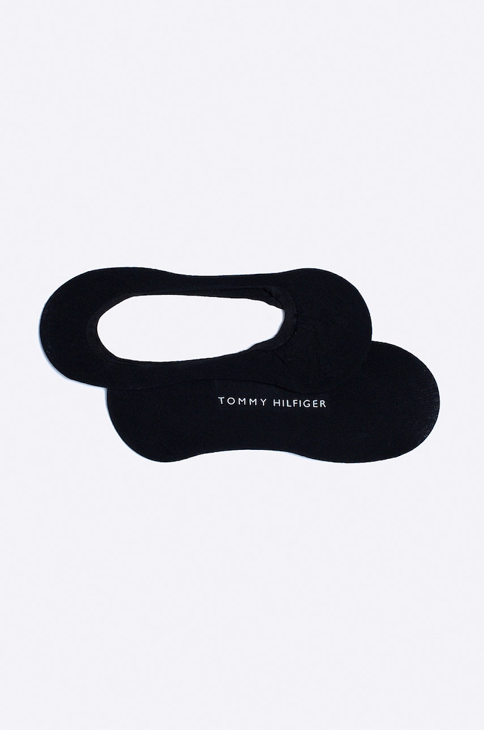 Tommy Hilfiger - Ponožky Ballerina Step (2-pack) krátké ponožky černá 353006001