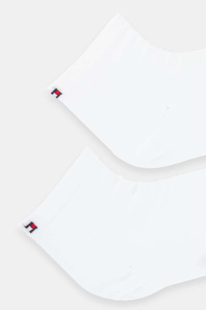 Tommy Hilfiger κάλτσες γυναικείες με βαμβάκι 2-pack 373001001 λευκό AA00