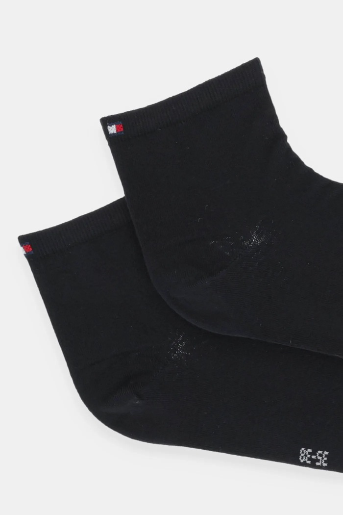 Tommy Hilfiger női zokni pamuttal 2-es csomag 373001001 fekete AA00