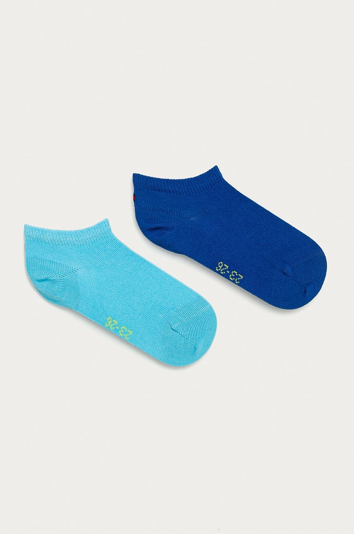 Tommy Hilfiger skarpetki dziecięce (2-pack) 301390 skarpetki krótkie niebieski 301390