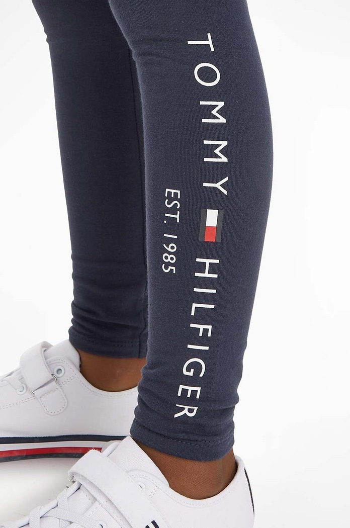 Tommy Hilfiger legginsy dziecięce KG0KG06586.9BYY niebieski