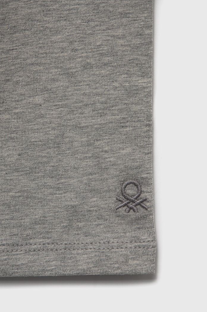 Dziewczynka United Colors of Benetton legginsy dziecięce 3MT1GF013.P.NOS szary