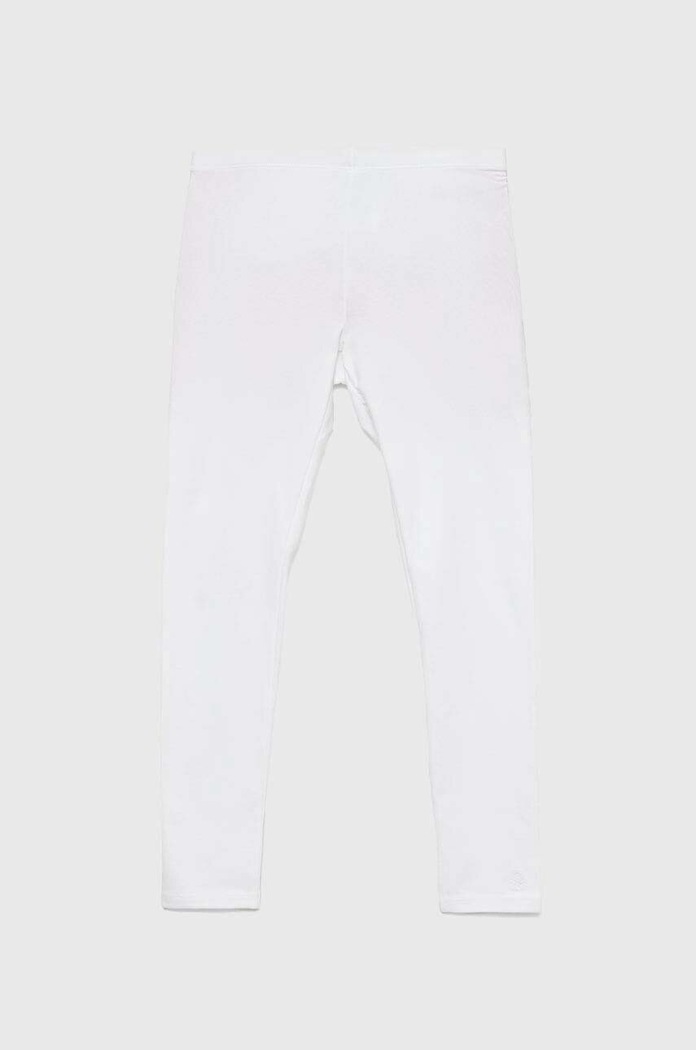 United Colors of Benetton Legginsy dziecięce biały 3MT1CF02G.G.NOS