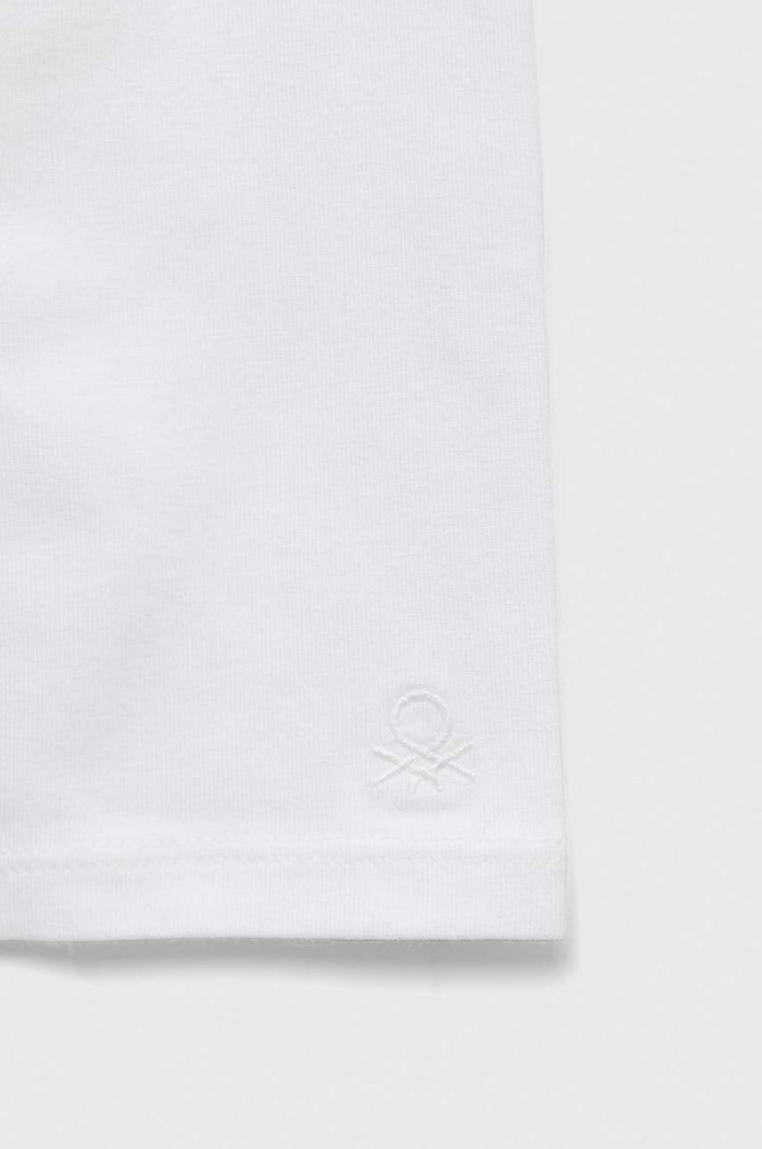 Dziewczynka United Colors of Benetton Legginsy dziecięce 3MT1CF02G.G.NOS biały