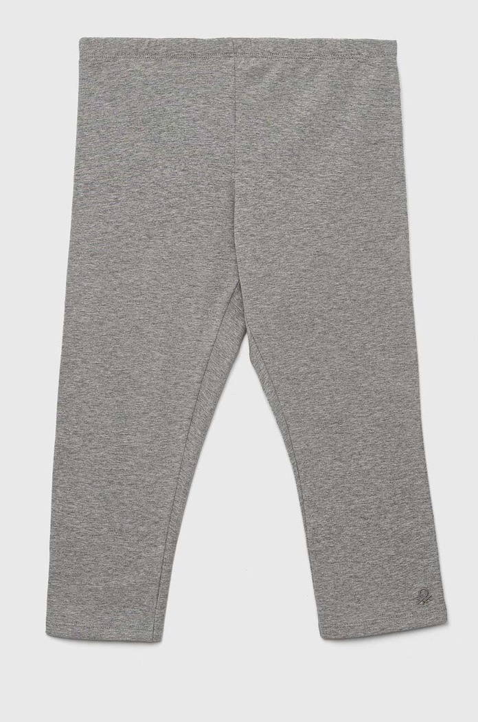 United Colors of Benetton legginsy dziecięce z elastanem szary 3MT1CF02J.G.NOS
