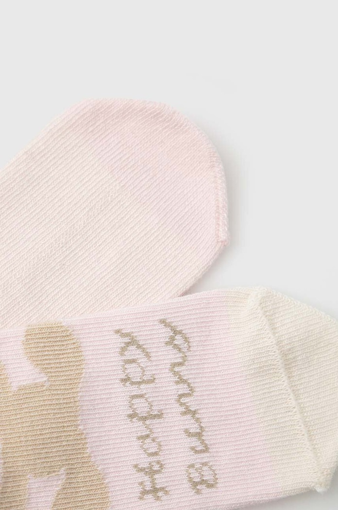 United Colors of Benetton sosete bebe 2-pack 6AO3F2111.W.CONTINUATIV roz AA00
