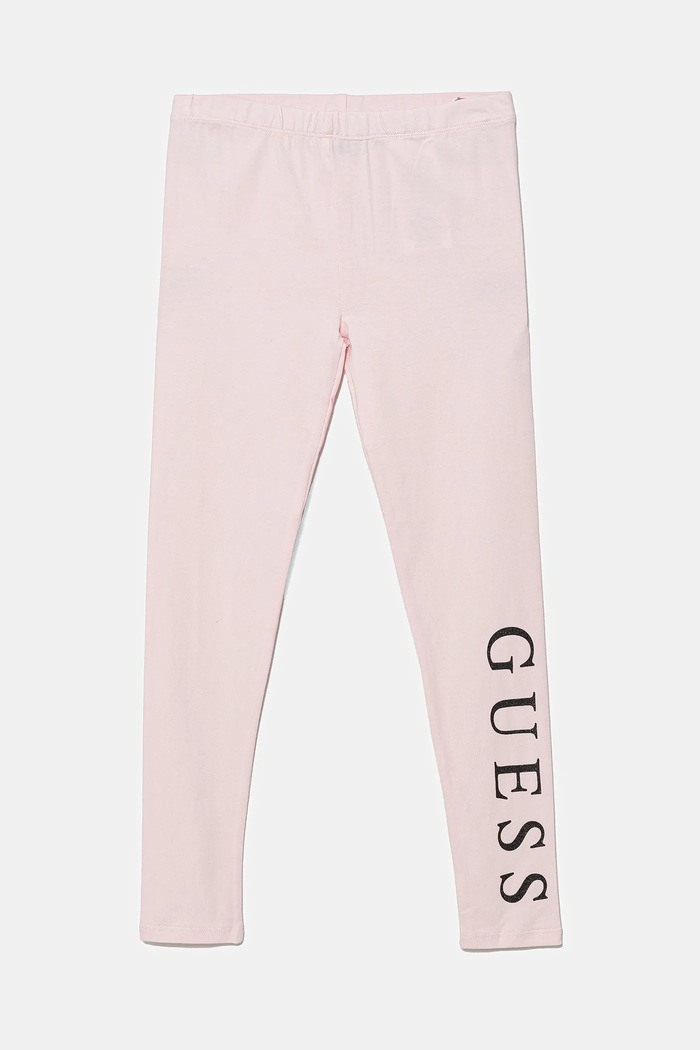 Detské legíny Guess s elastanom ružová J93B11.J1314.PPYA