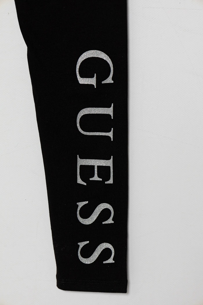 Dievča Detské legíny Guess J93B11.J1314.PPYA čierna