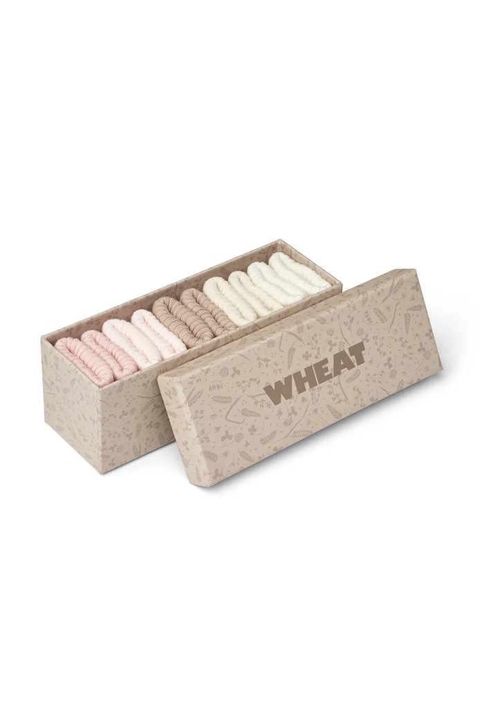 Nogavice za dojenčka Wheat 5-pack 1910j.586 roza AA00