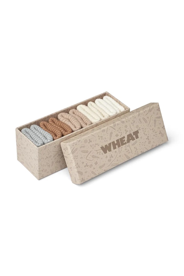 Nogavice za dojenčka Wheat 5-pack 1910j.586 modra AA00