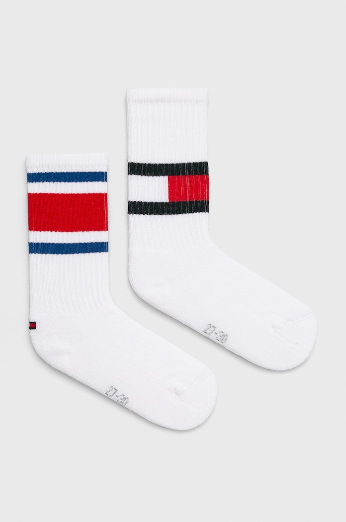 Tommy Hilfiger - Skarpetki dziecięce (2-pack) 394020 biały 394020