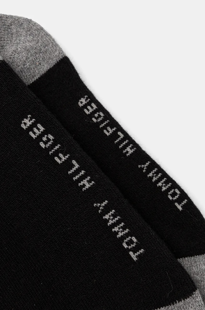 Dětské ponožky Tommy Hilfiger 2-pack 100001500 černá AA00