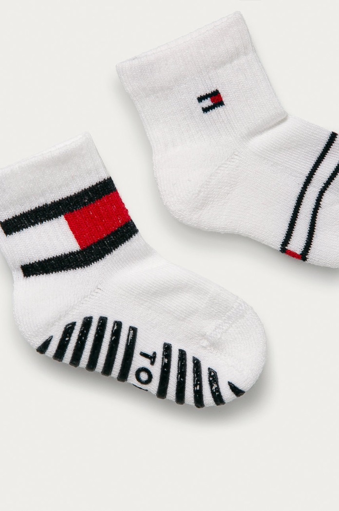Tommy Hilfiger - Dječje čarape (2-pack) 100002319 bijela AA00