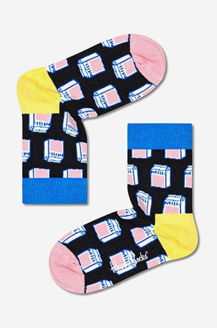 Happy Socks skarpetki dziecięce Milk skarpetki długie multicolor KMIL01.9300