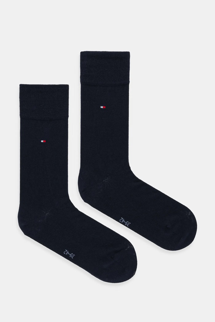 Nogavice Tommy Hilfiger 2-pack 2-pack mornarsko modra 371111