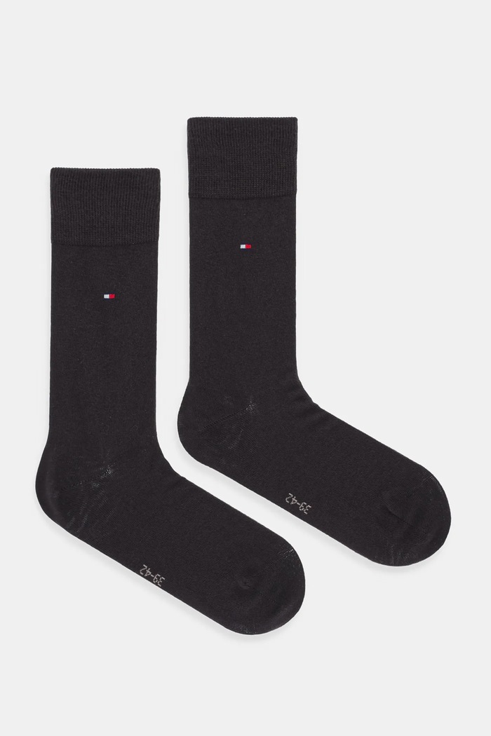 Tommy Hilfiger skarpetki 2-pack 2-pack brązowy 371111