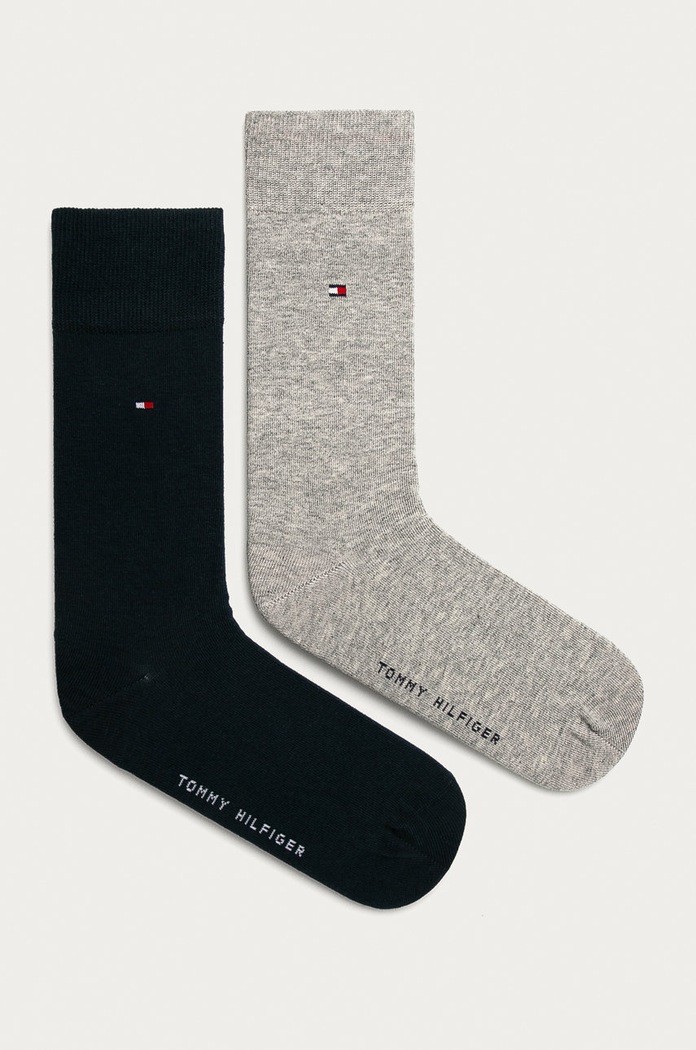 Tommy Hilfiger skarpetki 2-pack skarpetki długie szary 371111
