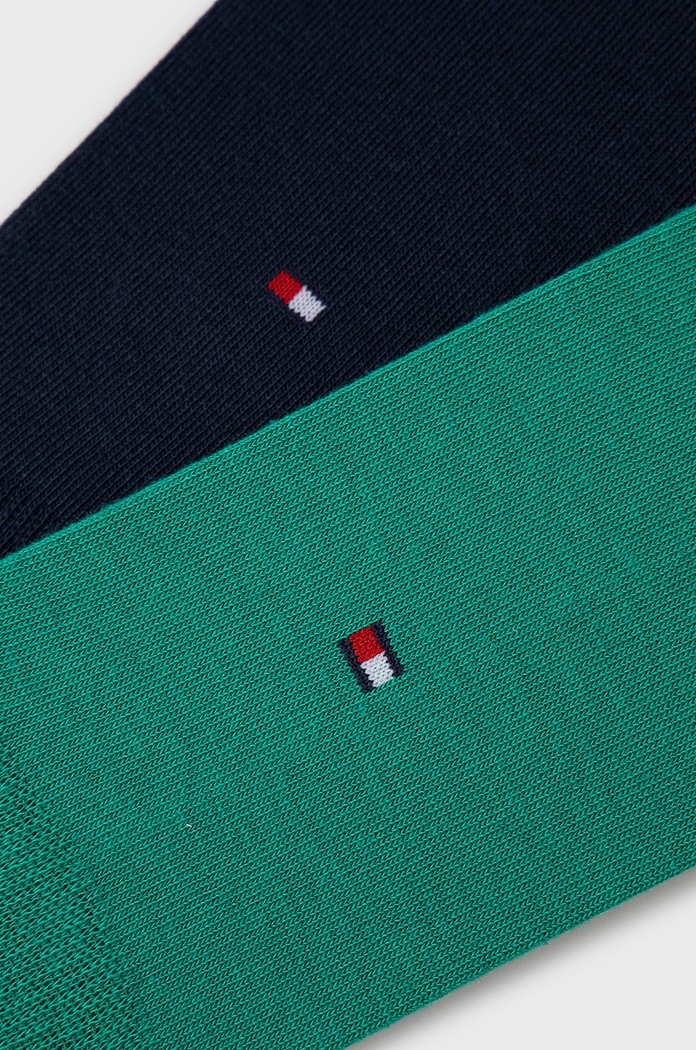 Κάλτσες Tommy Hilfiger 2-pack 371111 πράσινο AA00