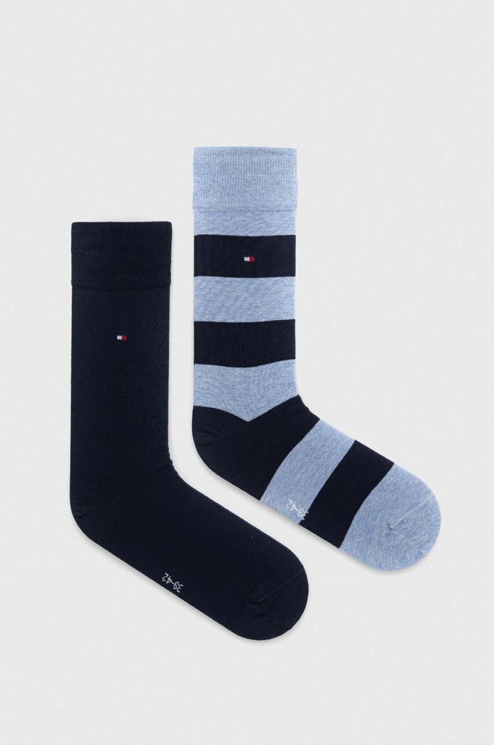 Tommy Hilfiger skarpetki 2-pack skarpetki długie niebieski 342021001.