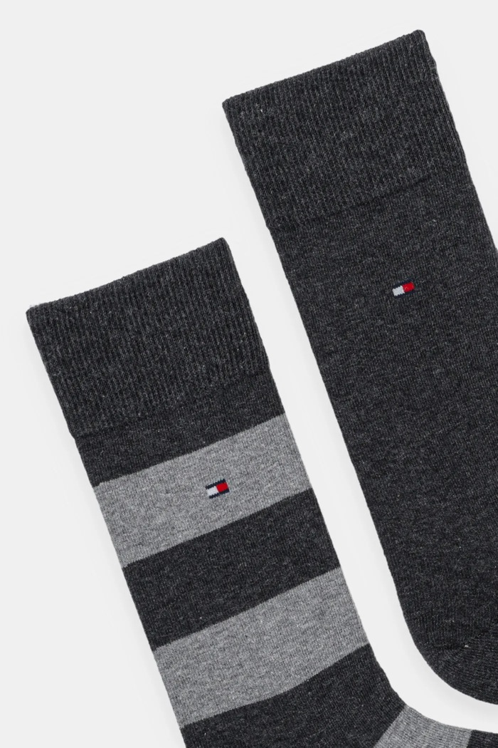 Tommy Hilfiger - Ponožky Rugby (2-pack) 342021001. šedá AA00