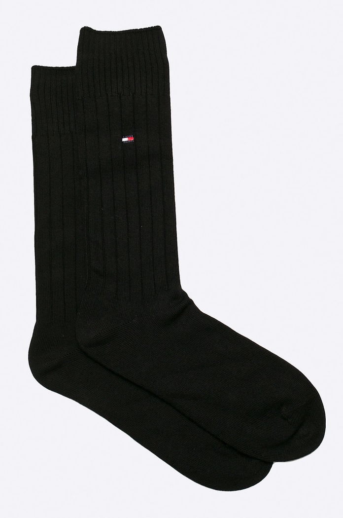 Tommy Hilfiger - Ponožky True America (2-pak) dlhé ponožky čierna 352002001