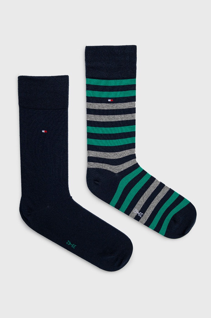Tommy Hilfiger ponožky dlhé ponožky tmavomodrá 472001001