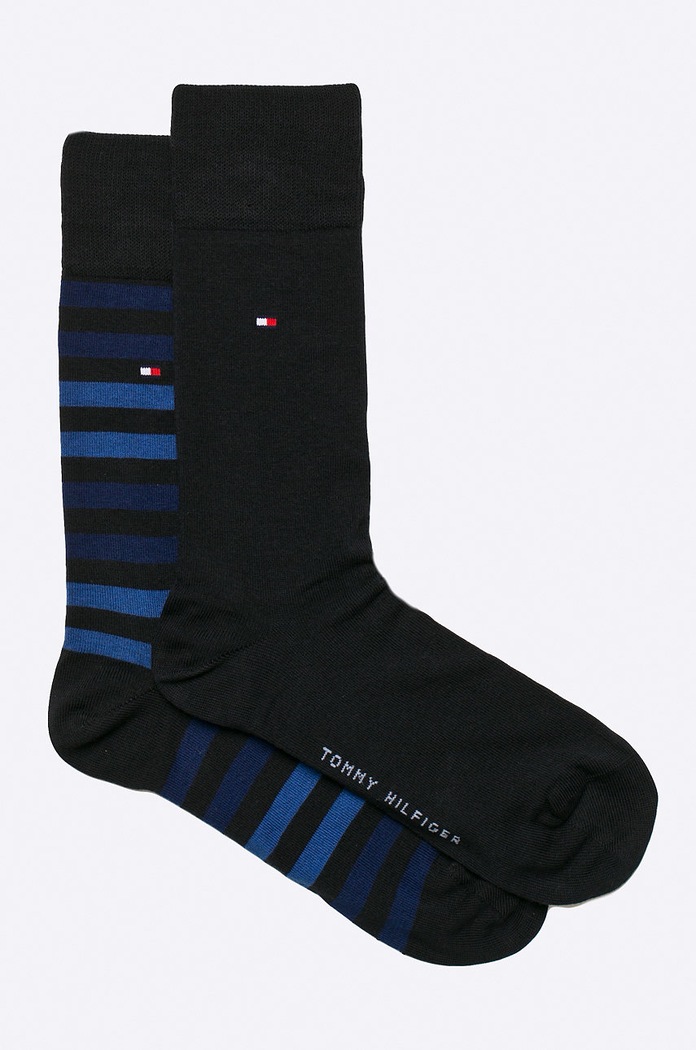 Tommy Hilfiger - Κάλτσες (2-pack) ψηλές κάλτσες σκούρο μπλε 472001001