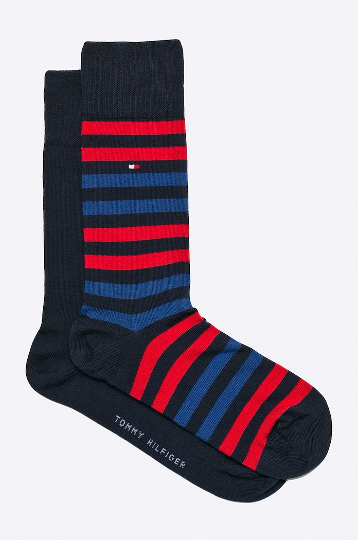 Tommy Hilfiger nogavice (2-pack) Visoke nogavice pisana 472001001
