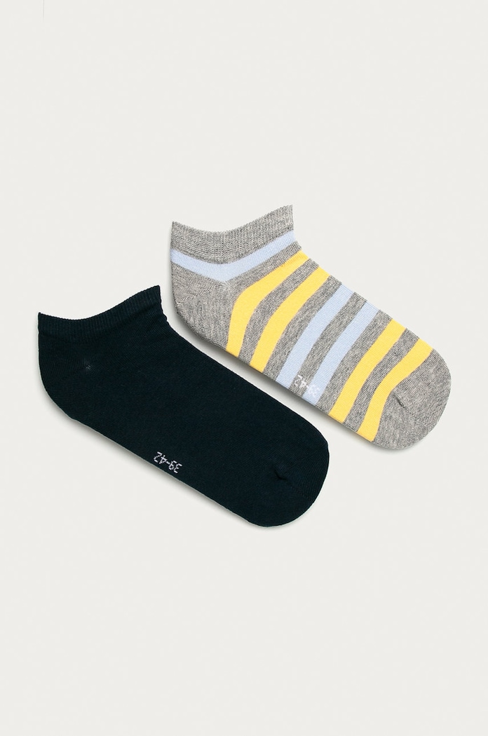 Tommy Hilfiger skarpetki 2-pack wzorzyste szary 382000001