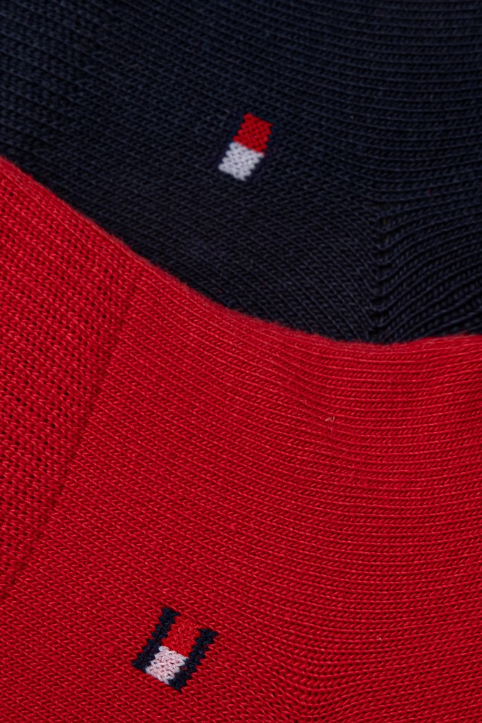 Tommy Hilfiger nogavice moške z bombažem paket 2 kosov 342025001 rdeča AA00
