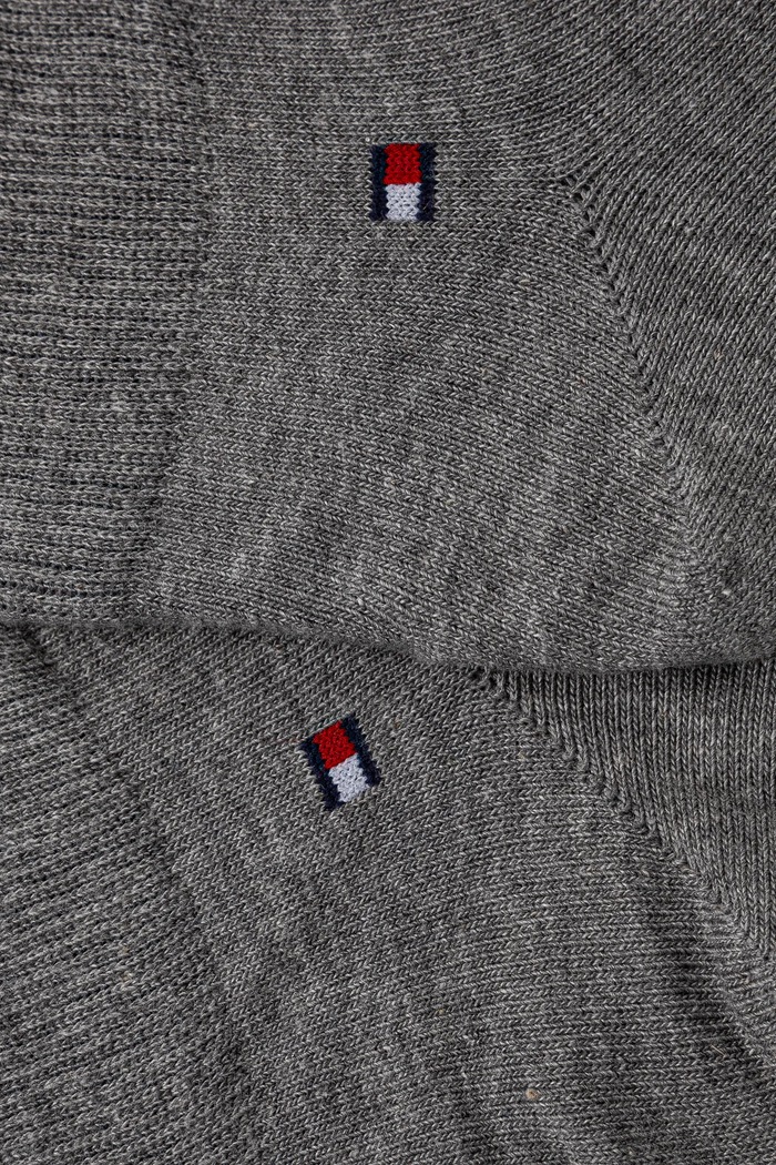 Tommy Hilfiger nogavice moške z bombažem paket 2 kosov 342025001 siva AA00