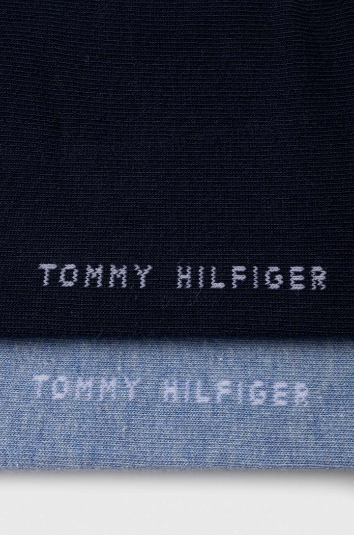 Ponožky Tommy Hilfiger 2-pak 342023001 modrá NC00