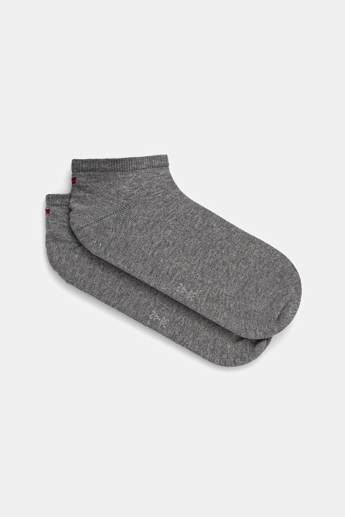 Nogavice Tommy Hilfiger 2-pack Melange siva 342023001