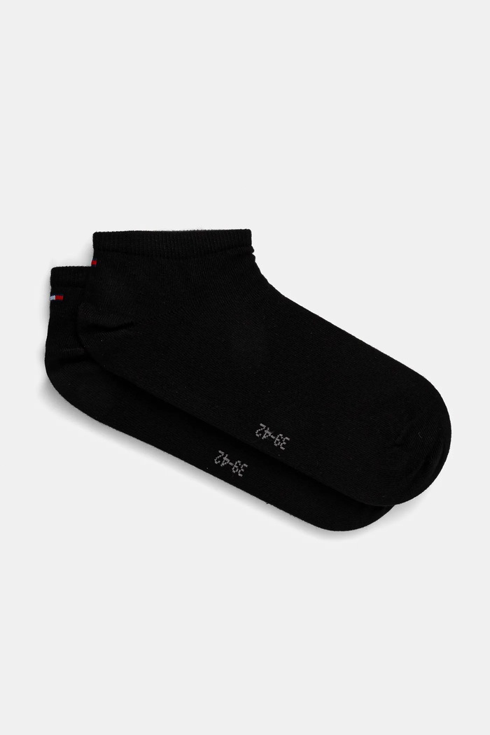 Tommy Hilfiger zokni 2 pár rövid zokni fekete 342023001
