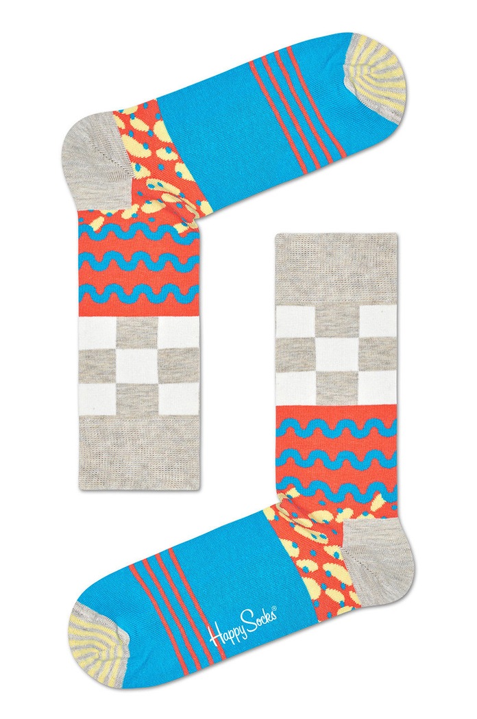 Happy Socks - Ponožky Mix Max dlouhé ponožky vícebarevná MIM01.1000.M